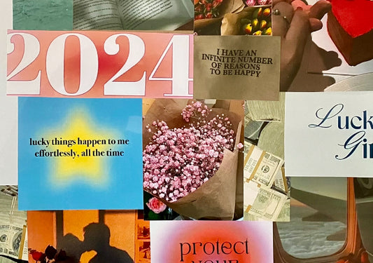 Setting Intentions With A Vision Board