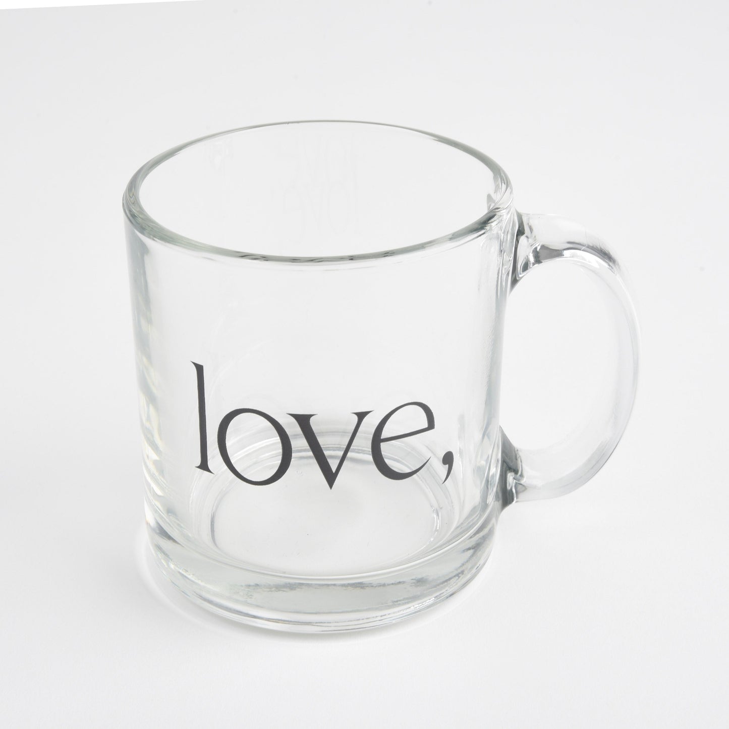 Glass love, Mug