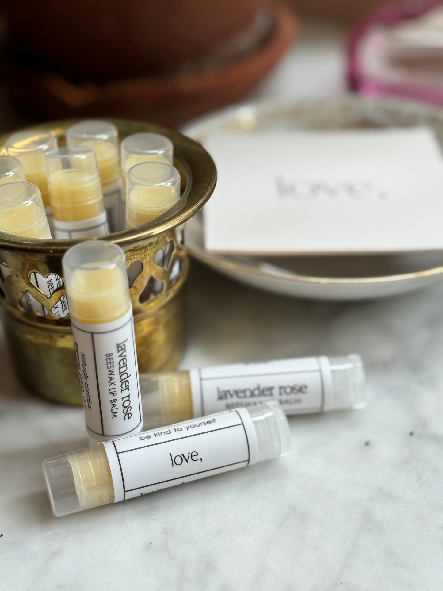 Lip Balm - Lavender Rose