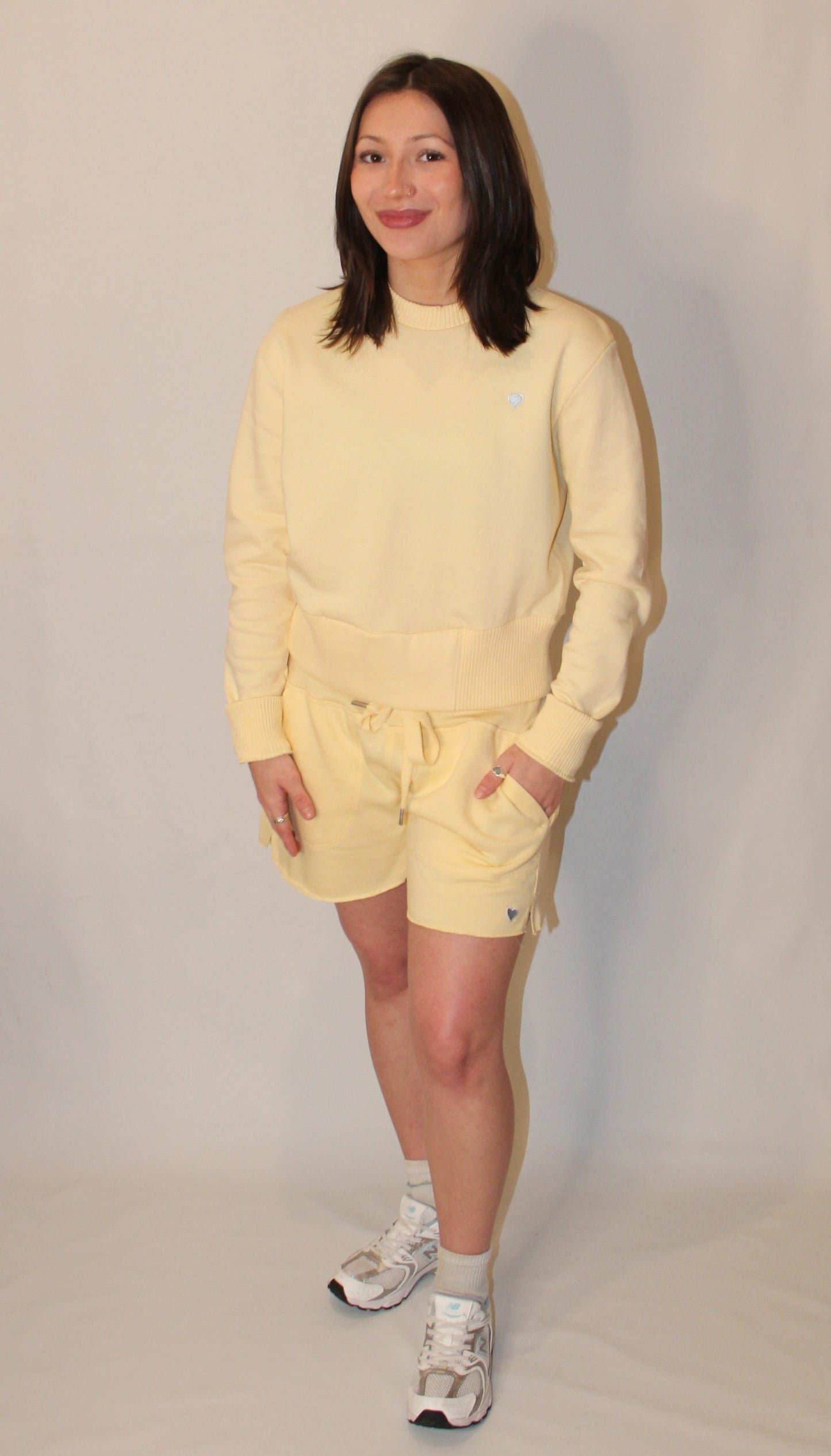 Cloud Fleece Crew Sweat - Buttercup