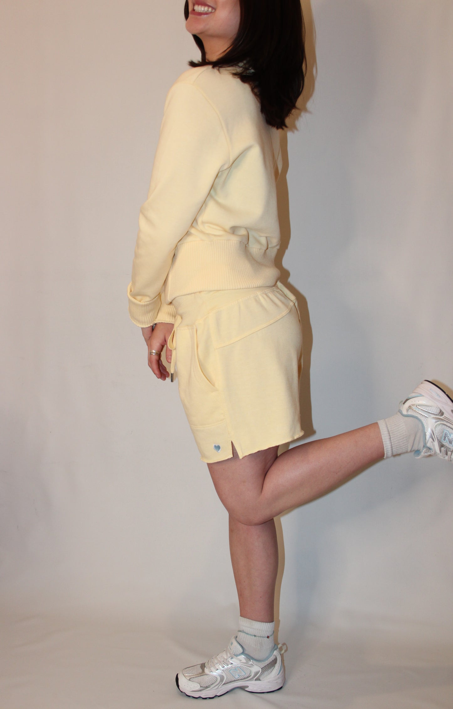Cloud Fleece Short - Buttercup