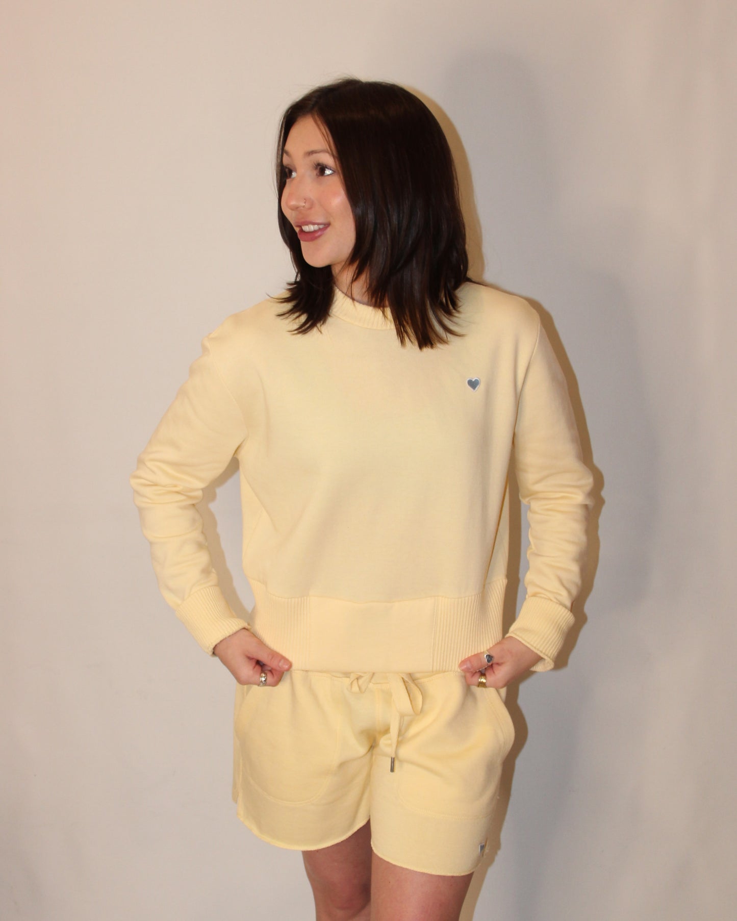 Cloud Fleece Crew Sweat - Buttercup