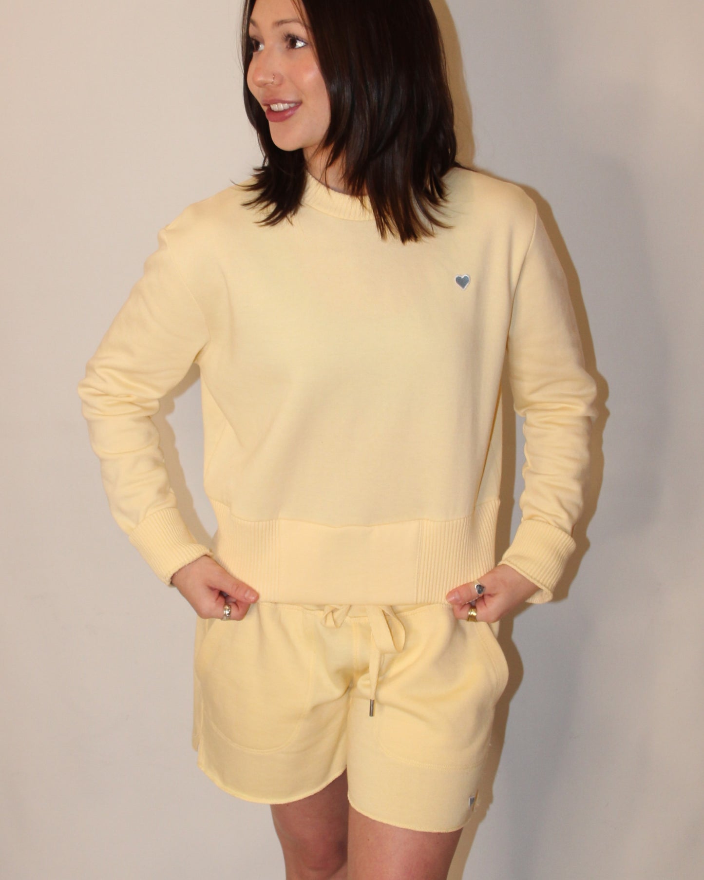 Cloud Fleece Short - Buttercup