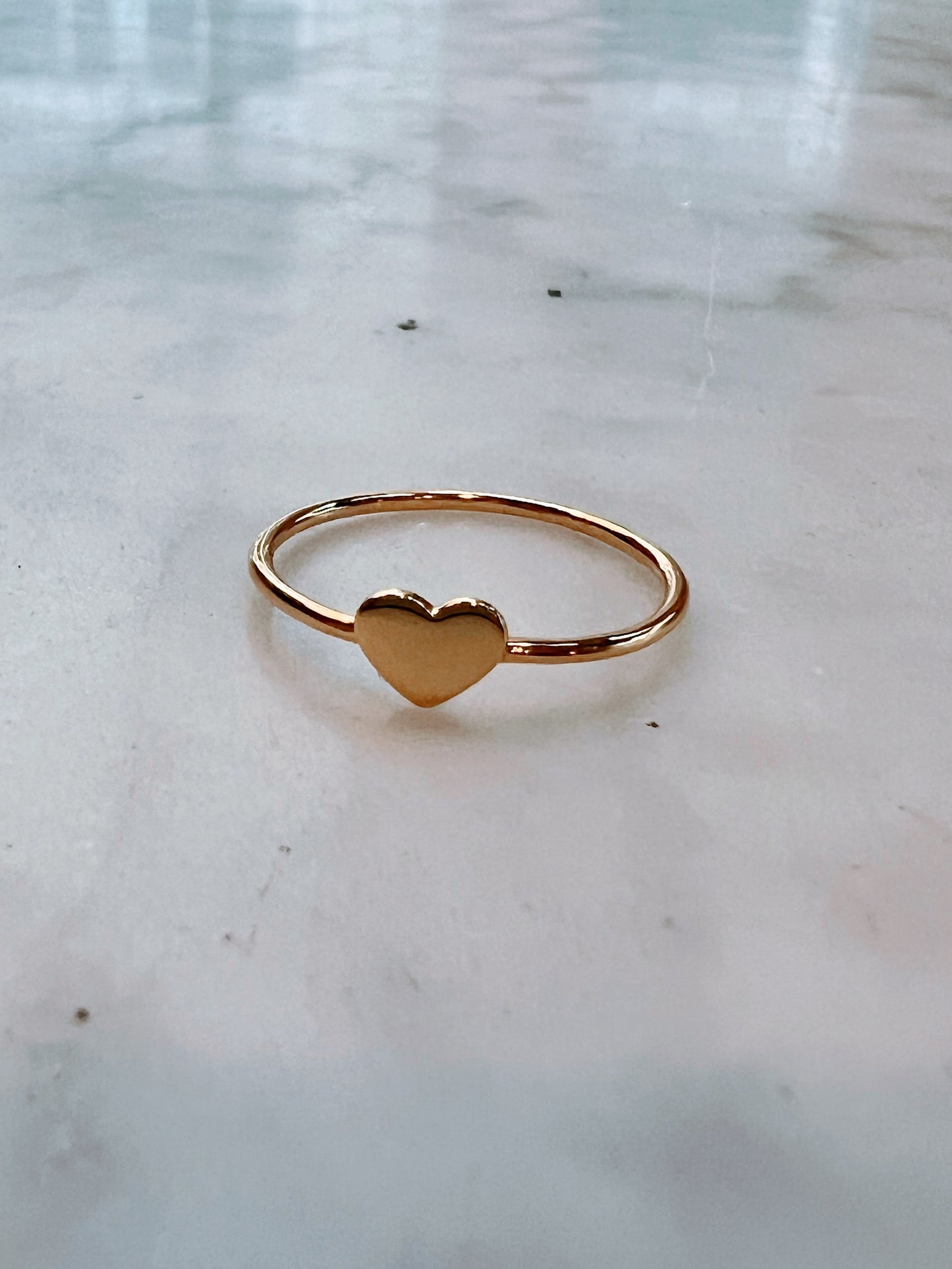 Baby Heart Ring - Gold
