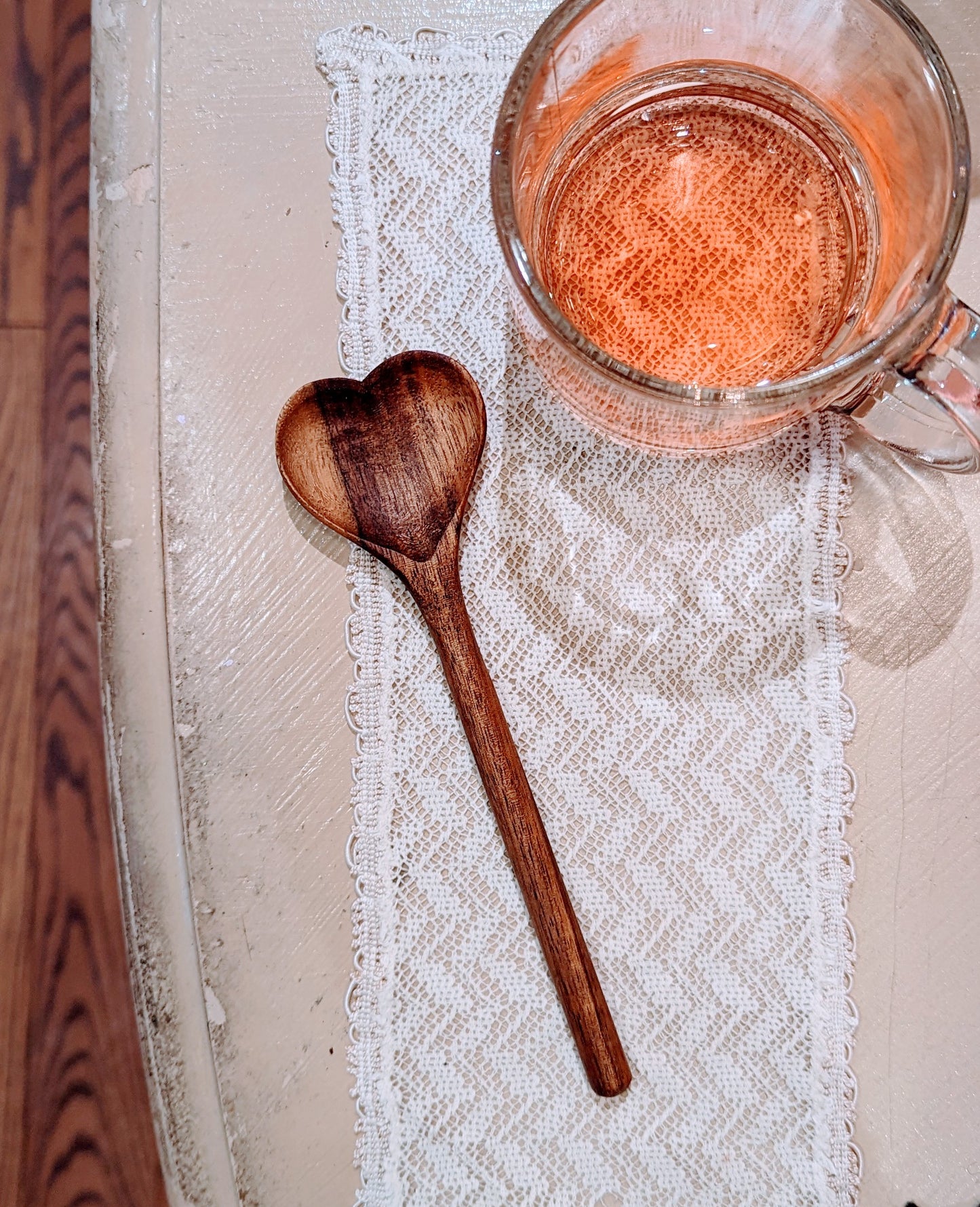 Wooden Heart Spoon