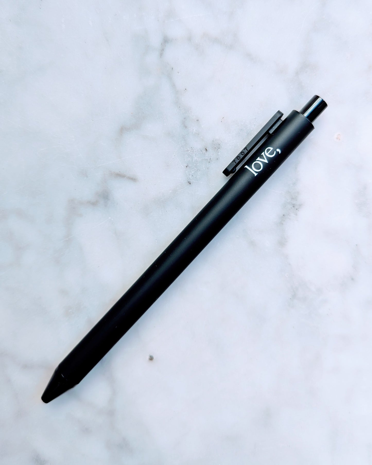 love, Gel Pen - Black