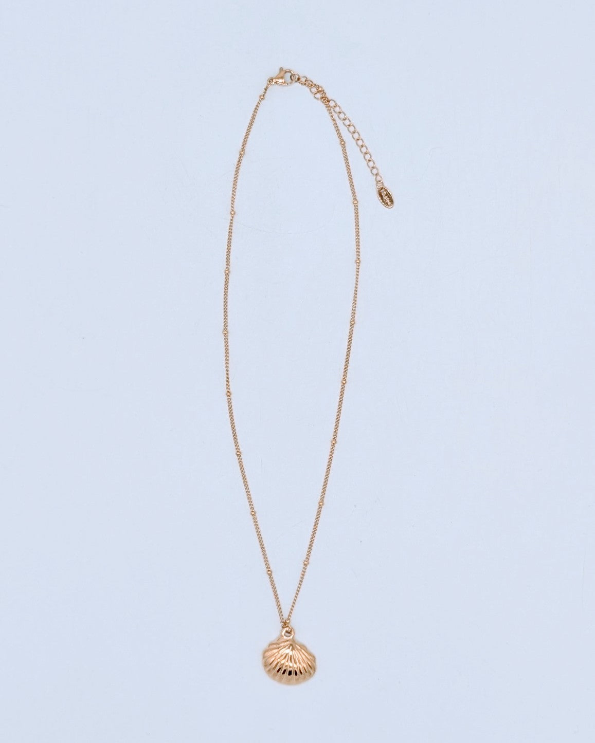 Shell Pendant Necklace - Gold