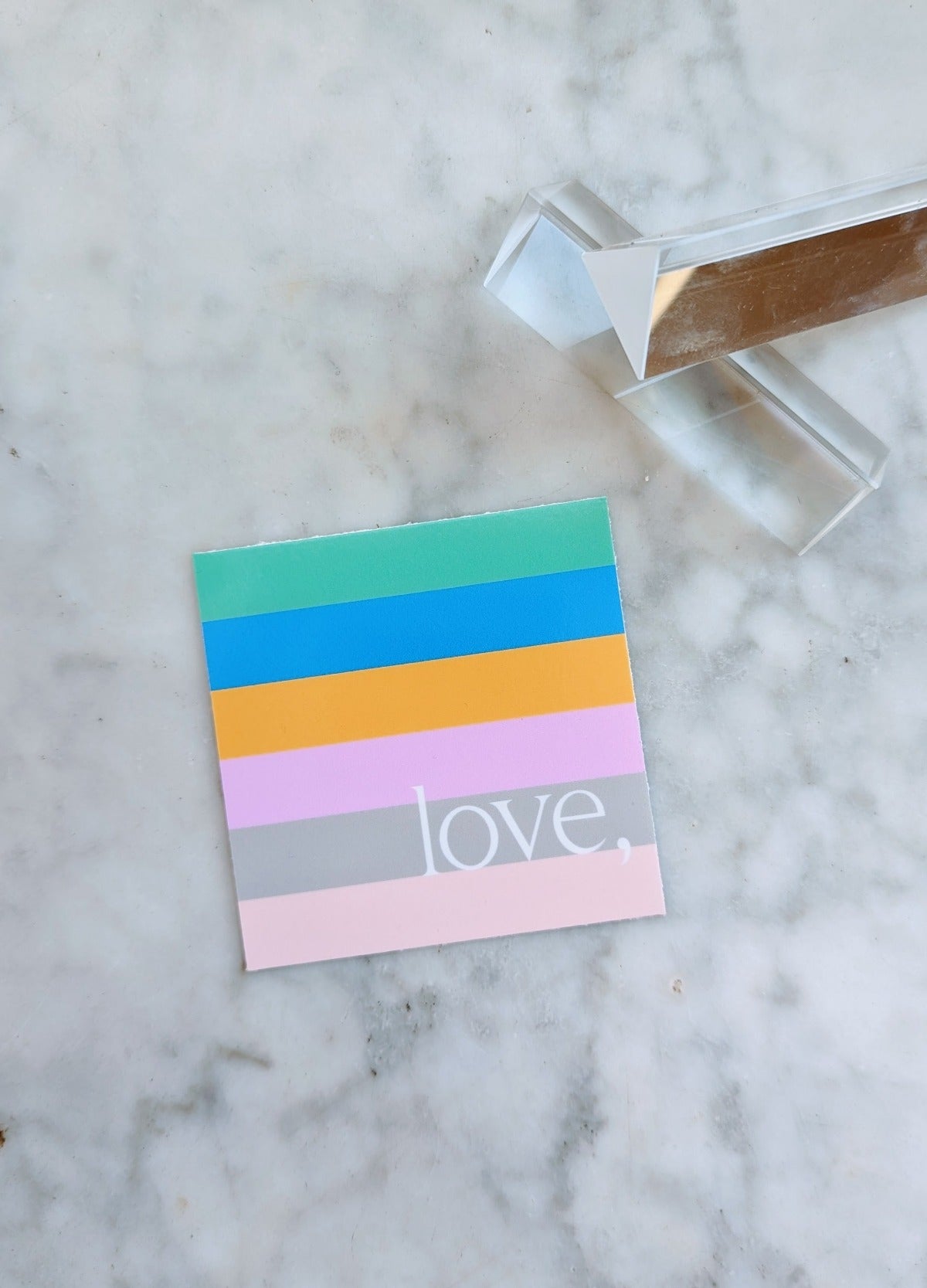 love, Prism Sticker