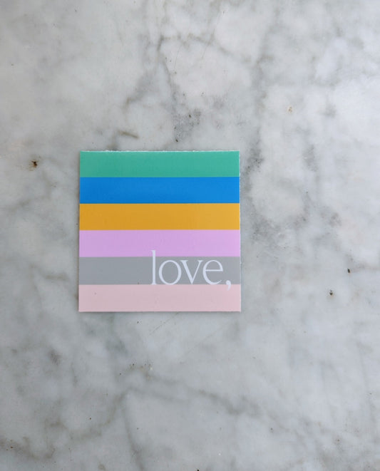love, Prism Sticker