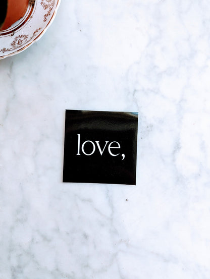 love, Sticker