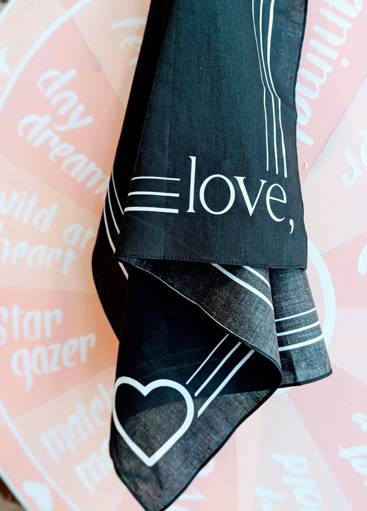 Cœur Bandana - Black