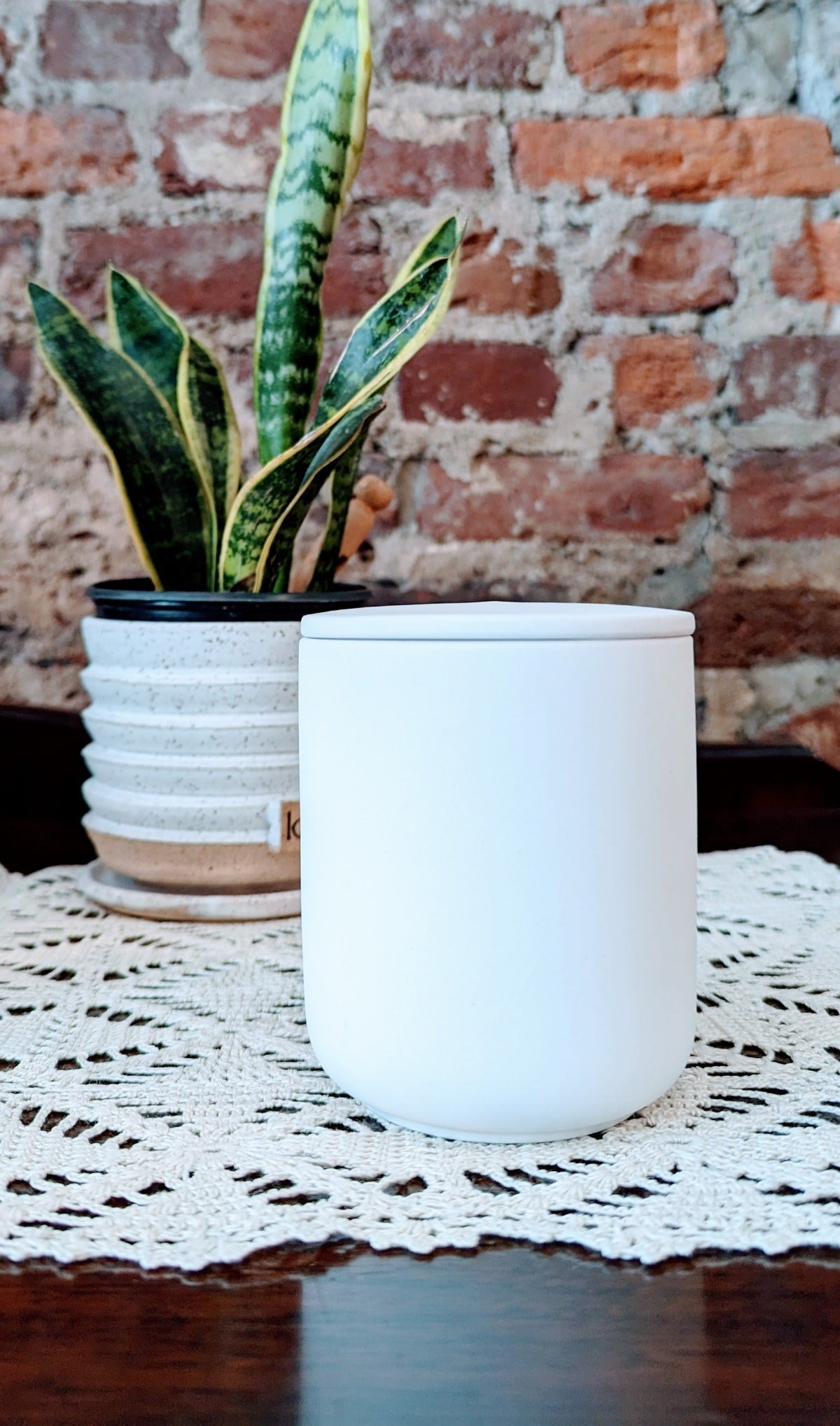 Joy Ceramic Candle