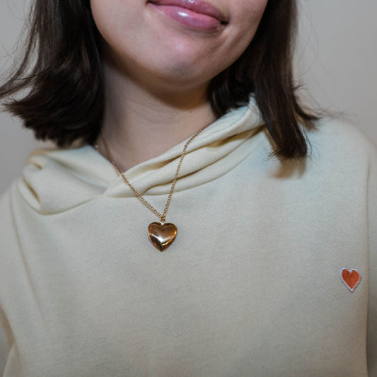 love, Locket - Rose Gold