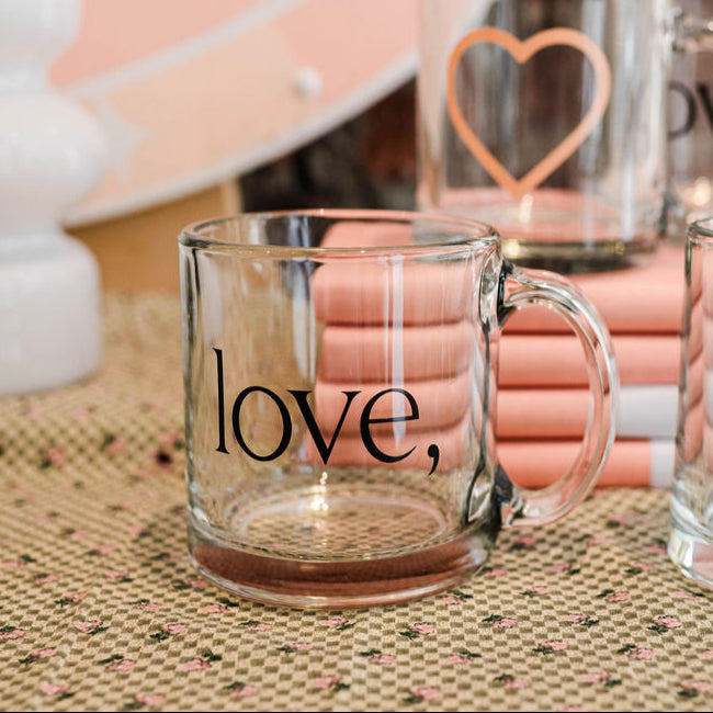 Glass love, Mug