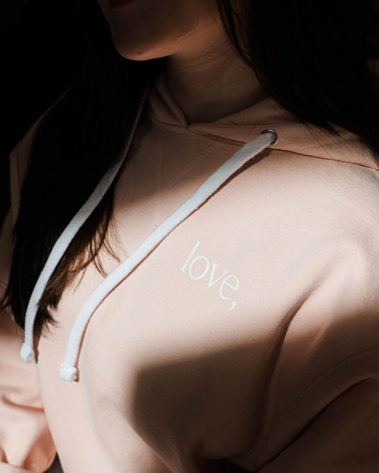 Chill Hoodie - Blush