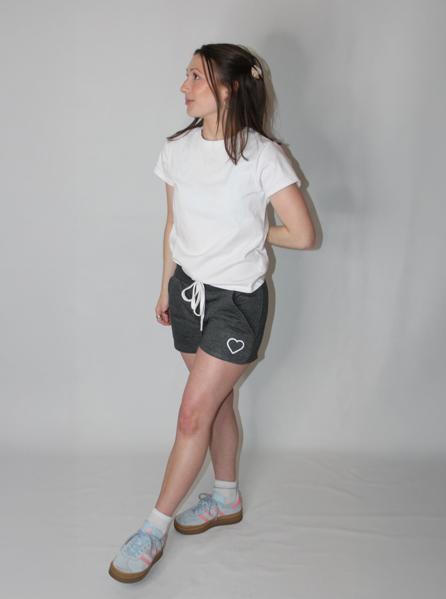 Classic French Terry Short - Charcoal Heather