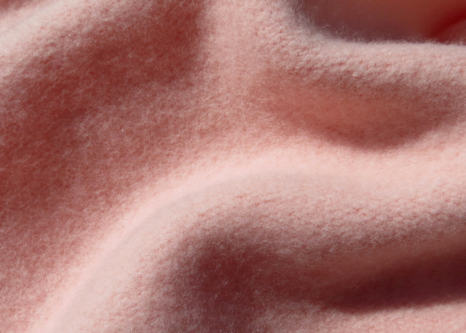 Close-up of pink fabric texture