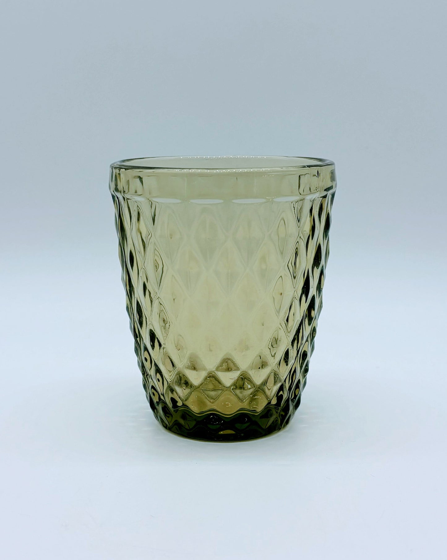 Diamond Juice Glass - Green