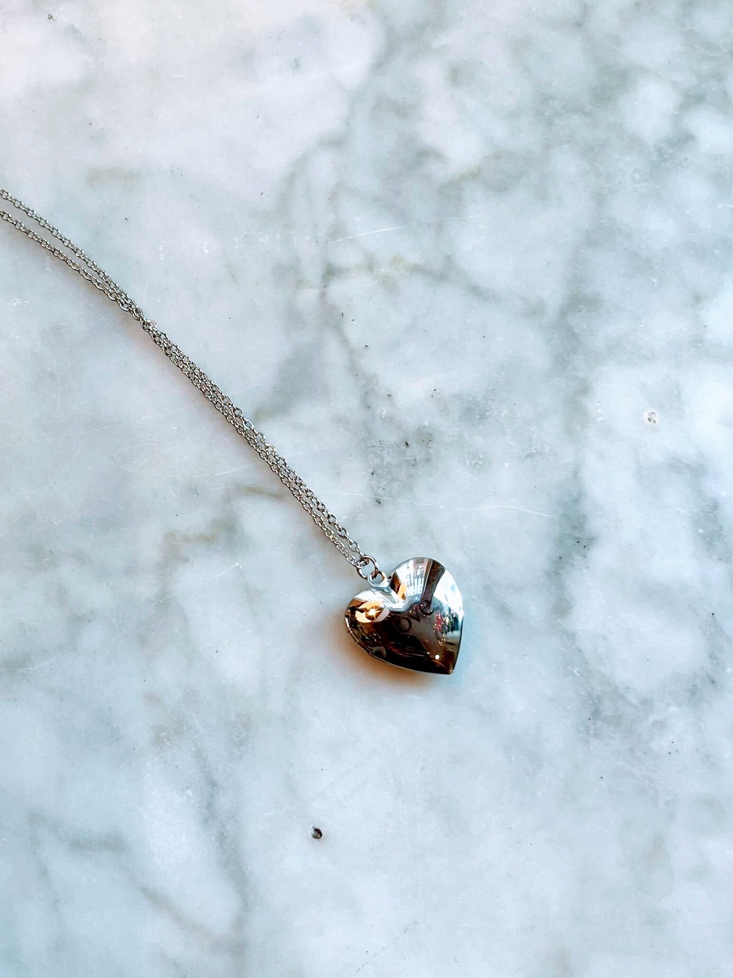 love, Locket - Silver
