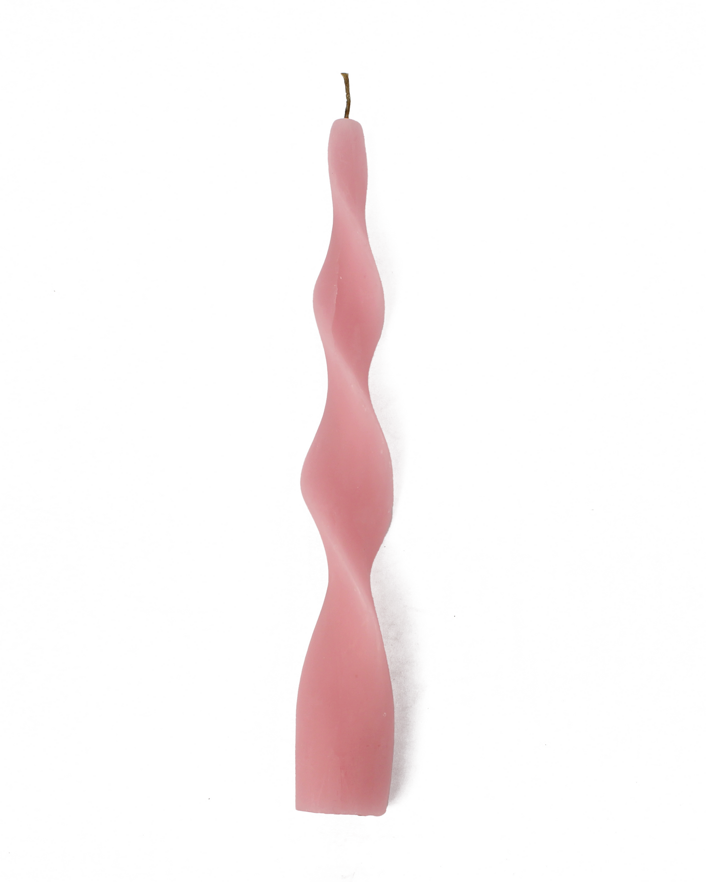 taper candle on a white background