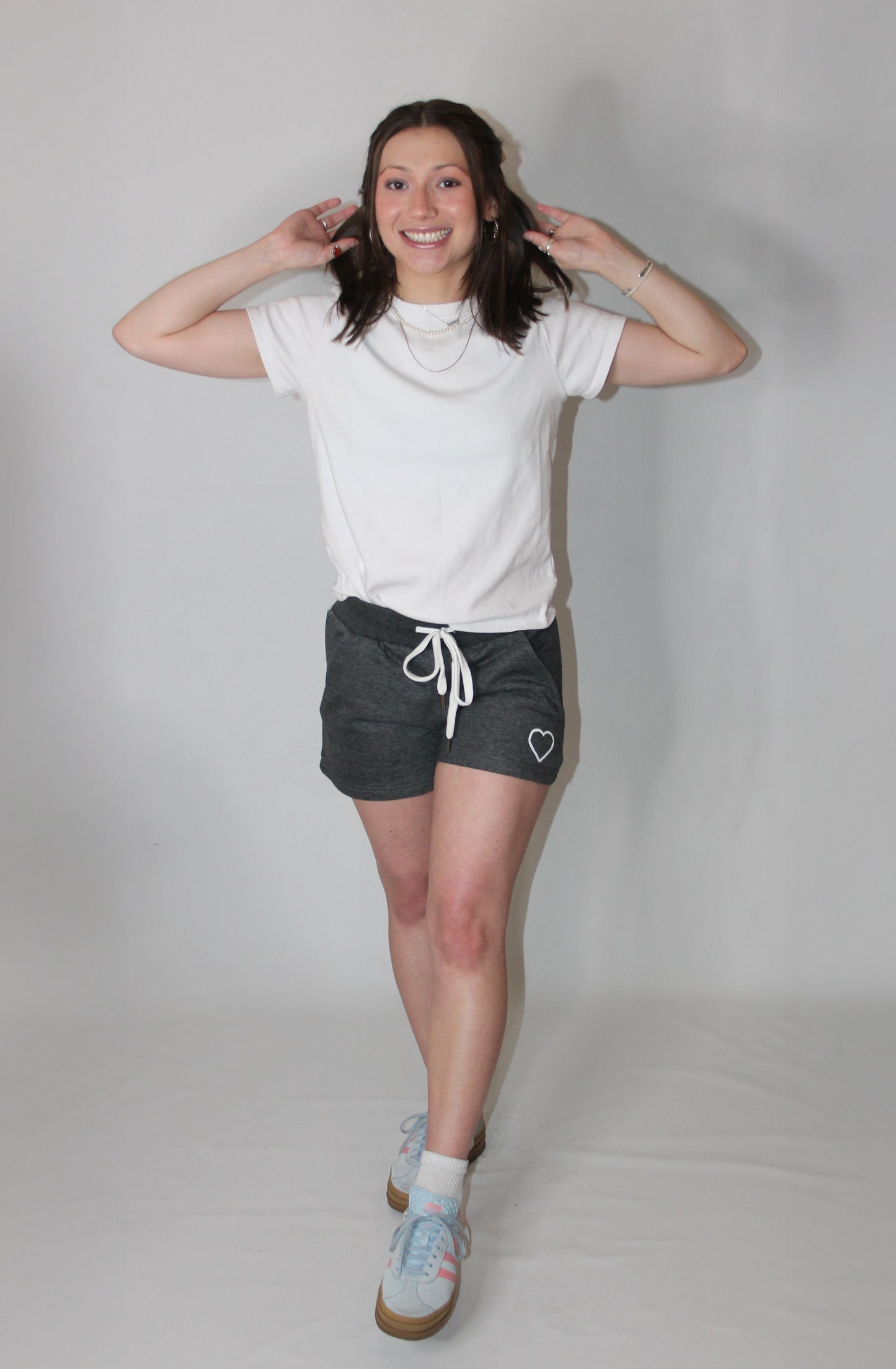 Classic French Terry Short - Charcoal Heather