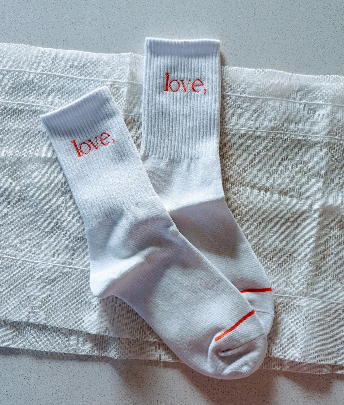 love, Crew Socks