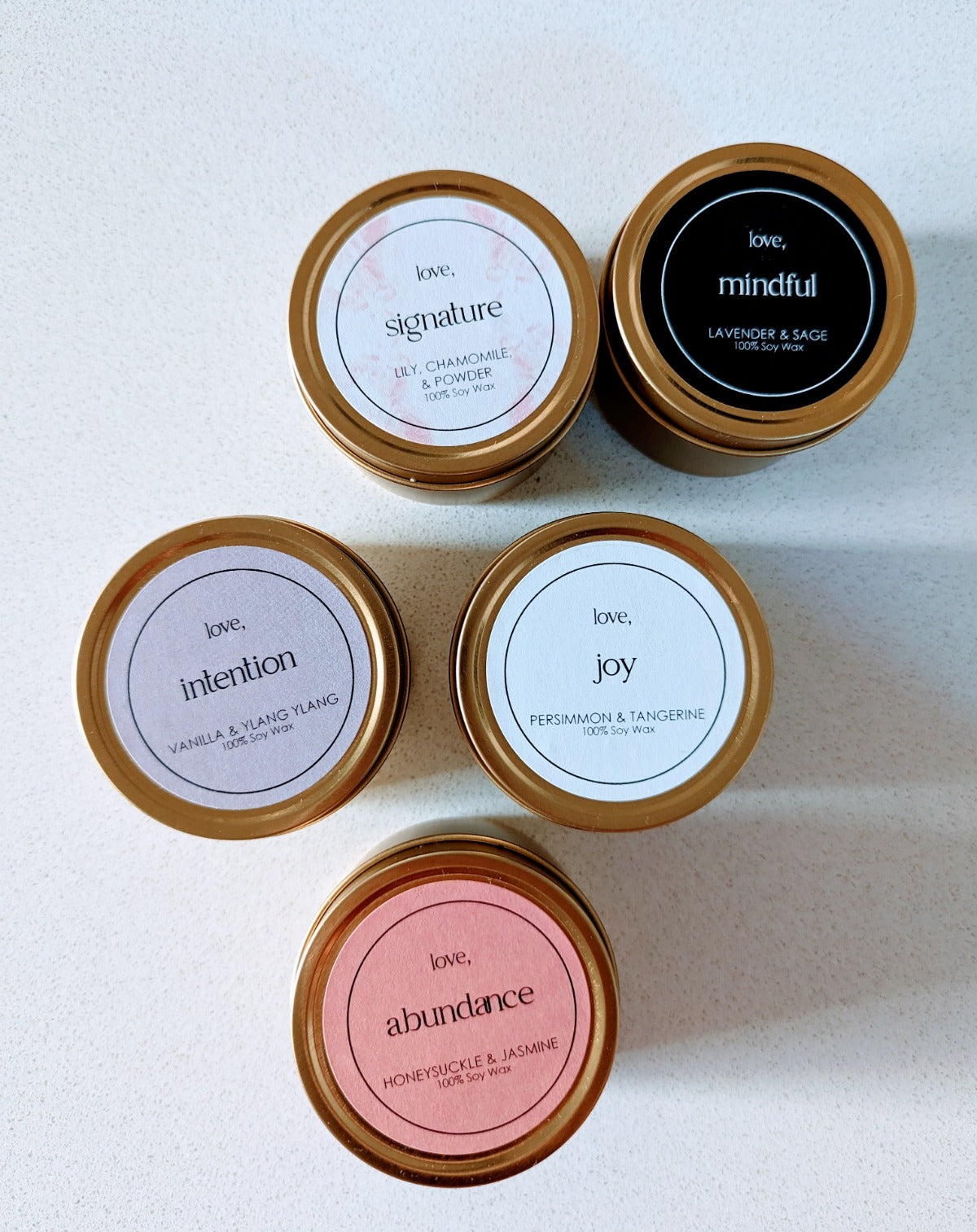 Mindful Travel Candle