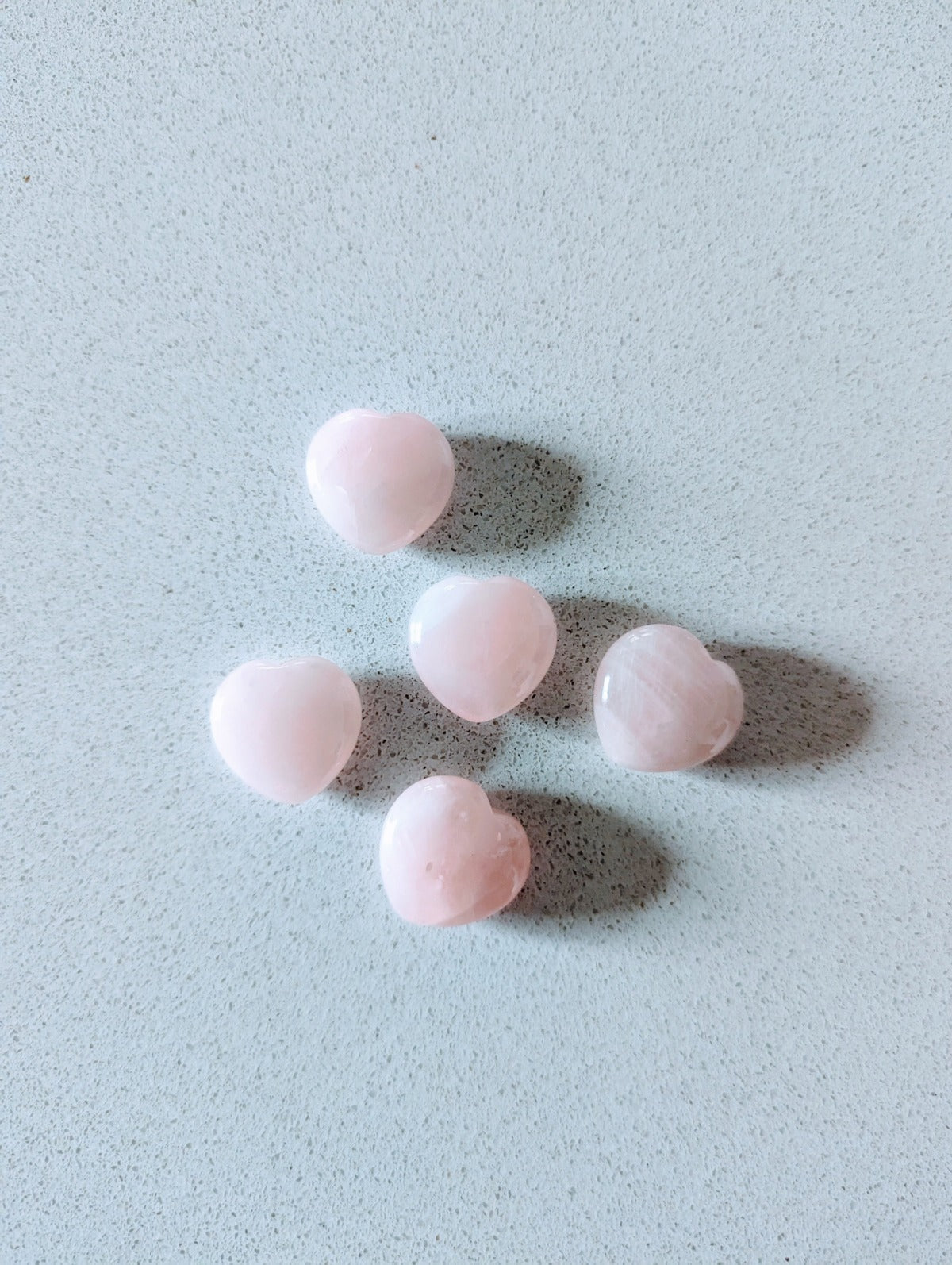 Rose Quartz Heart
