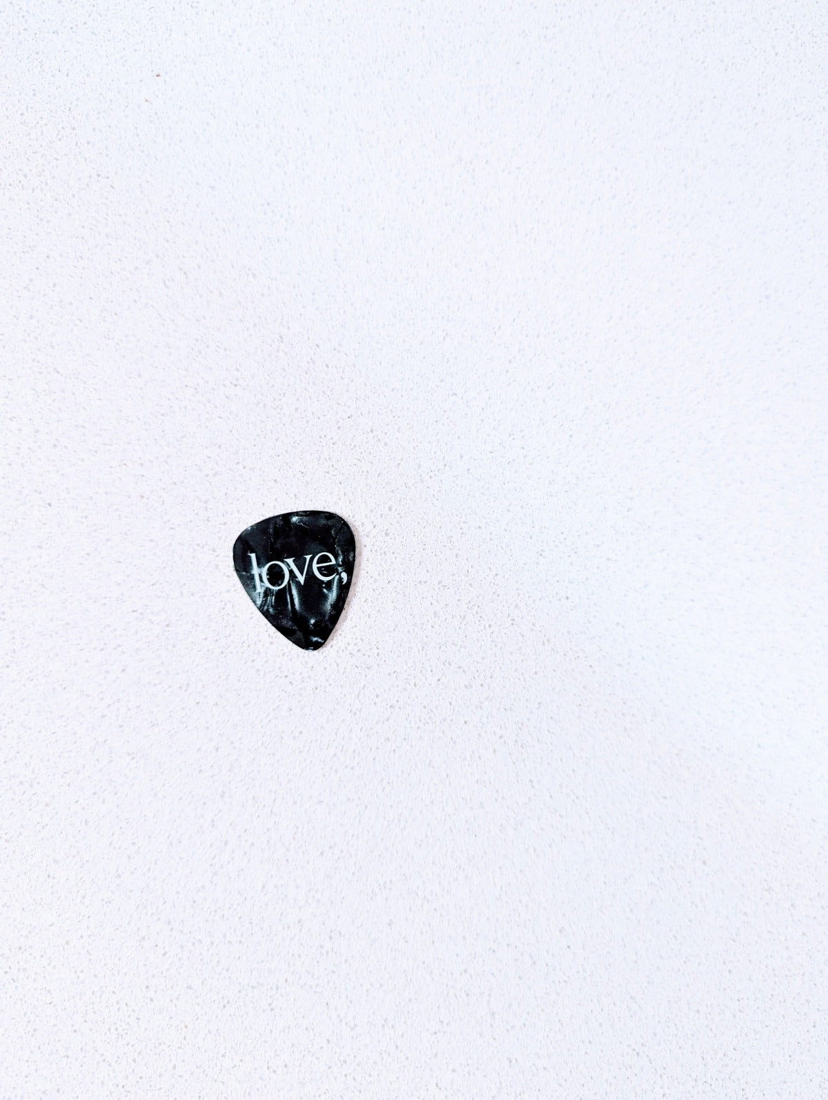 Guitar Pick - Black Pearl