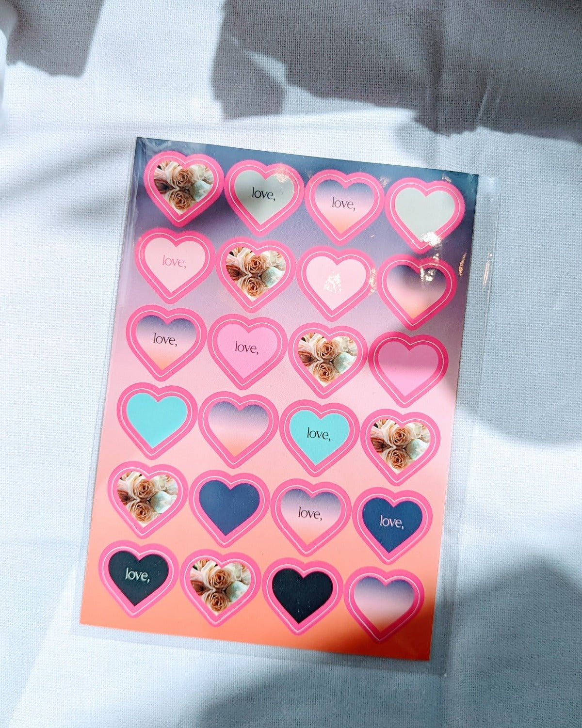 Heart Sticker Sheet