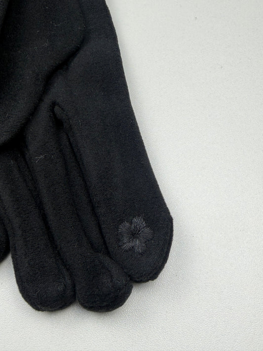 Dainty Bow Glove - Black