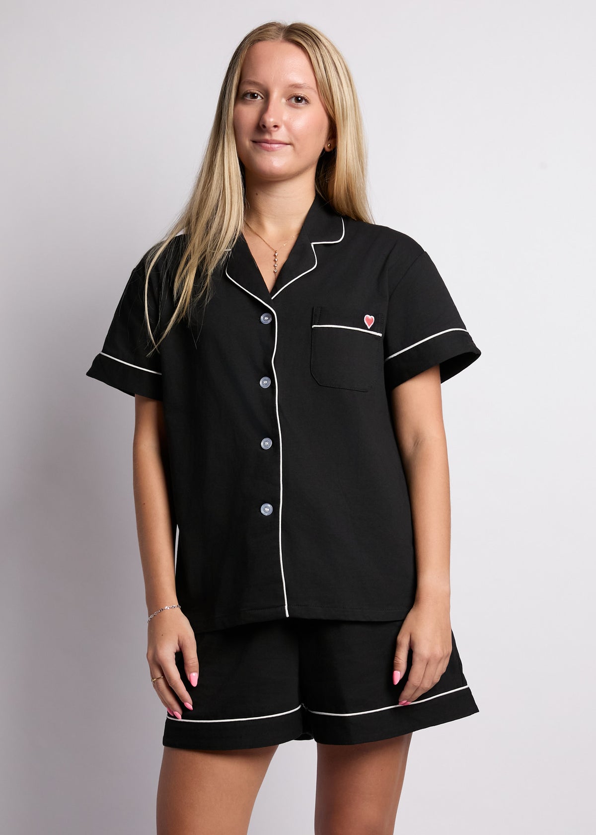 R&R Pajama Set - Black