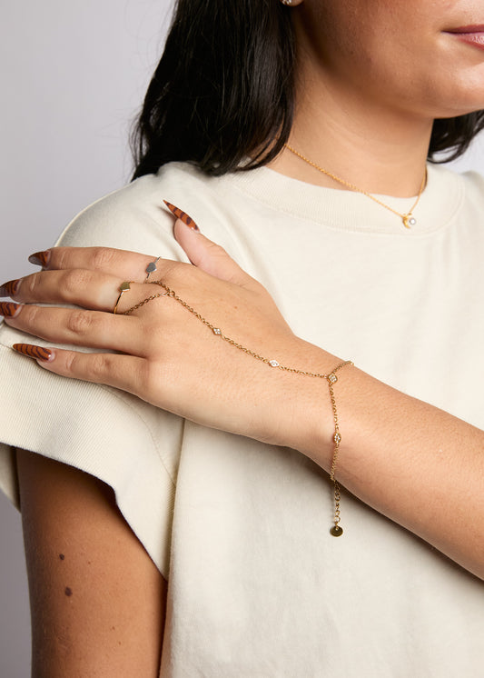 Hand Chain - Gold