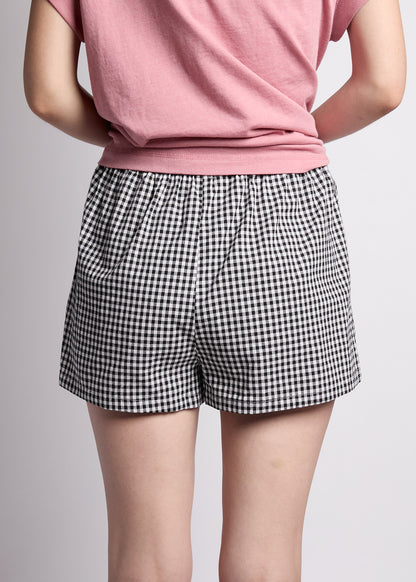 Boundless Boxer Shorts - Black Gingham
