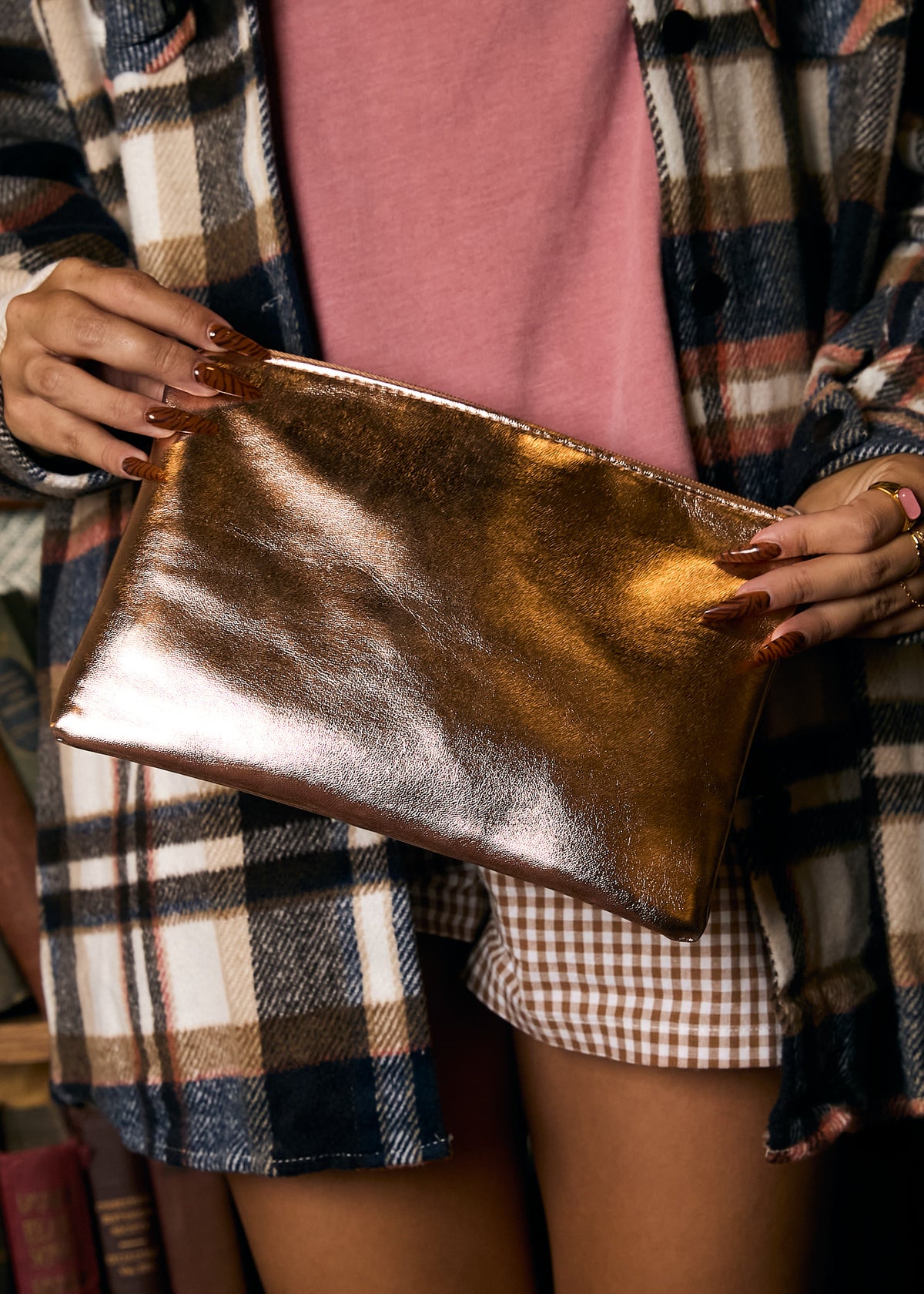 Rose Gold Pouch