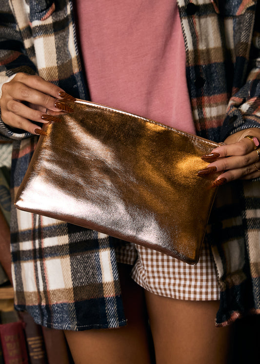 Rose Gold Pouch
