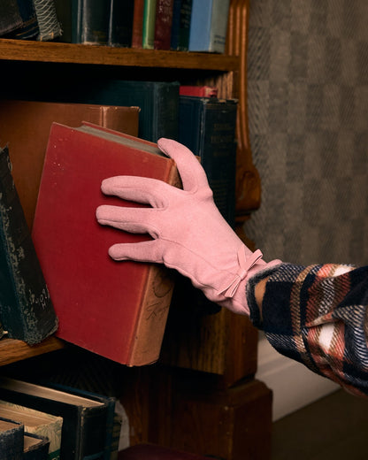 Dainty Bow Glove - Pink