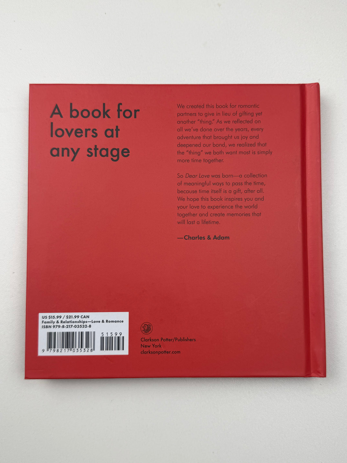 Dear Love Book