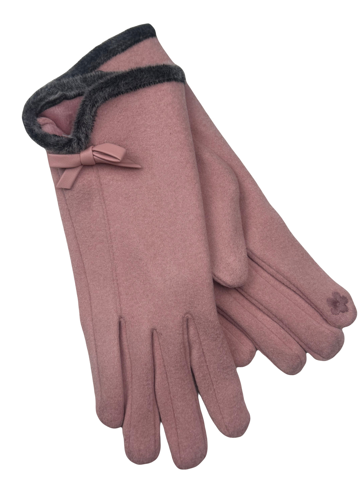 Dainty Bow Glove - Pink