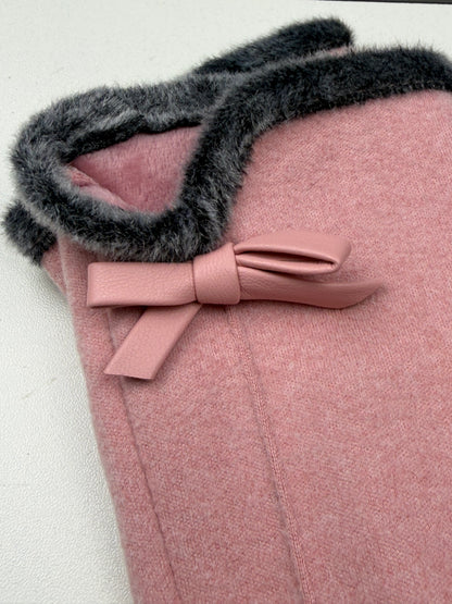 Dainty Bow Glove - Pink
