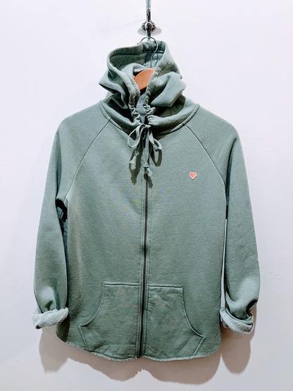 Sun Wash Zip Hoodie - Sage