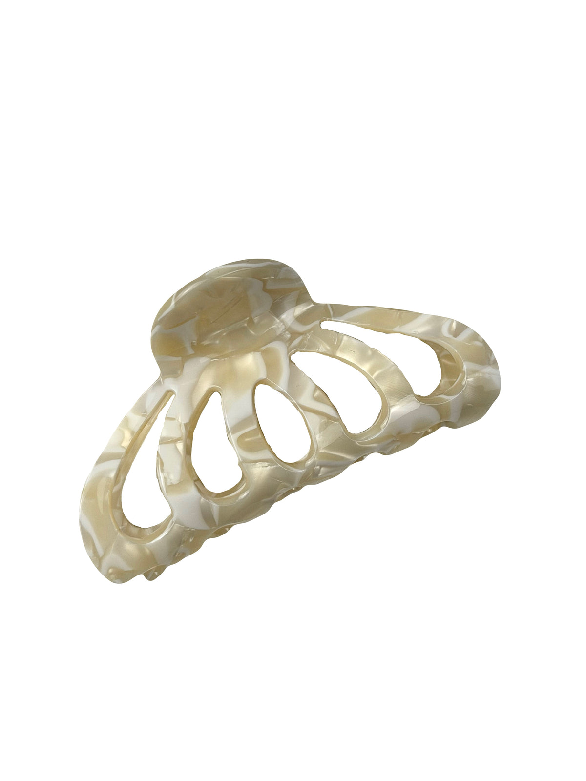 Vintage Claw Clip - Cream