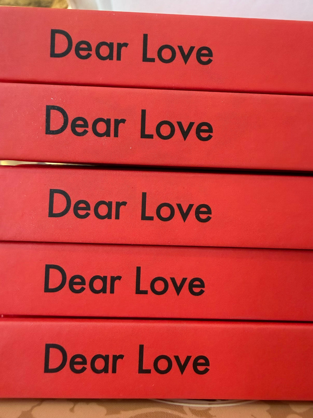 Dear Love Book