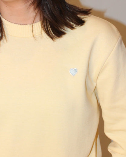 Cloud Fleece Crew Sweat - Buttercup