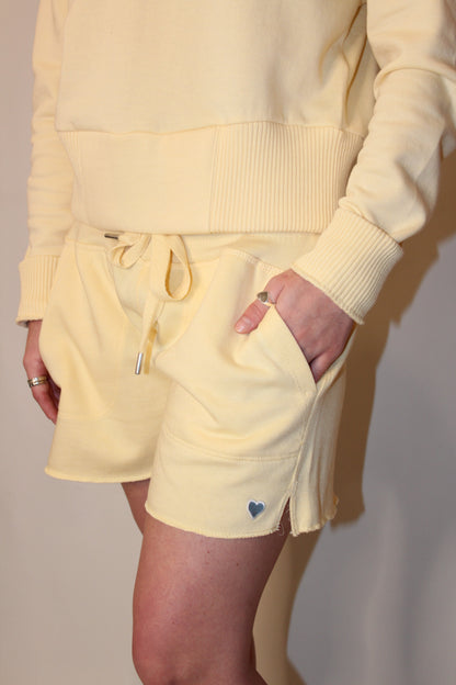 Cloud Fleece Short - Buttercup