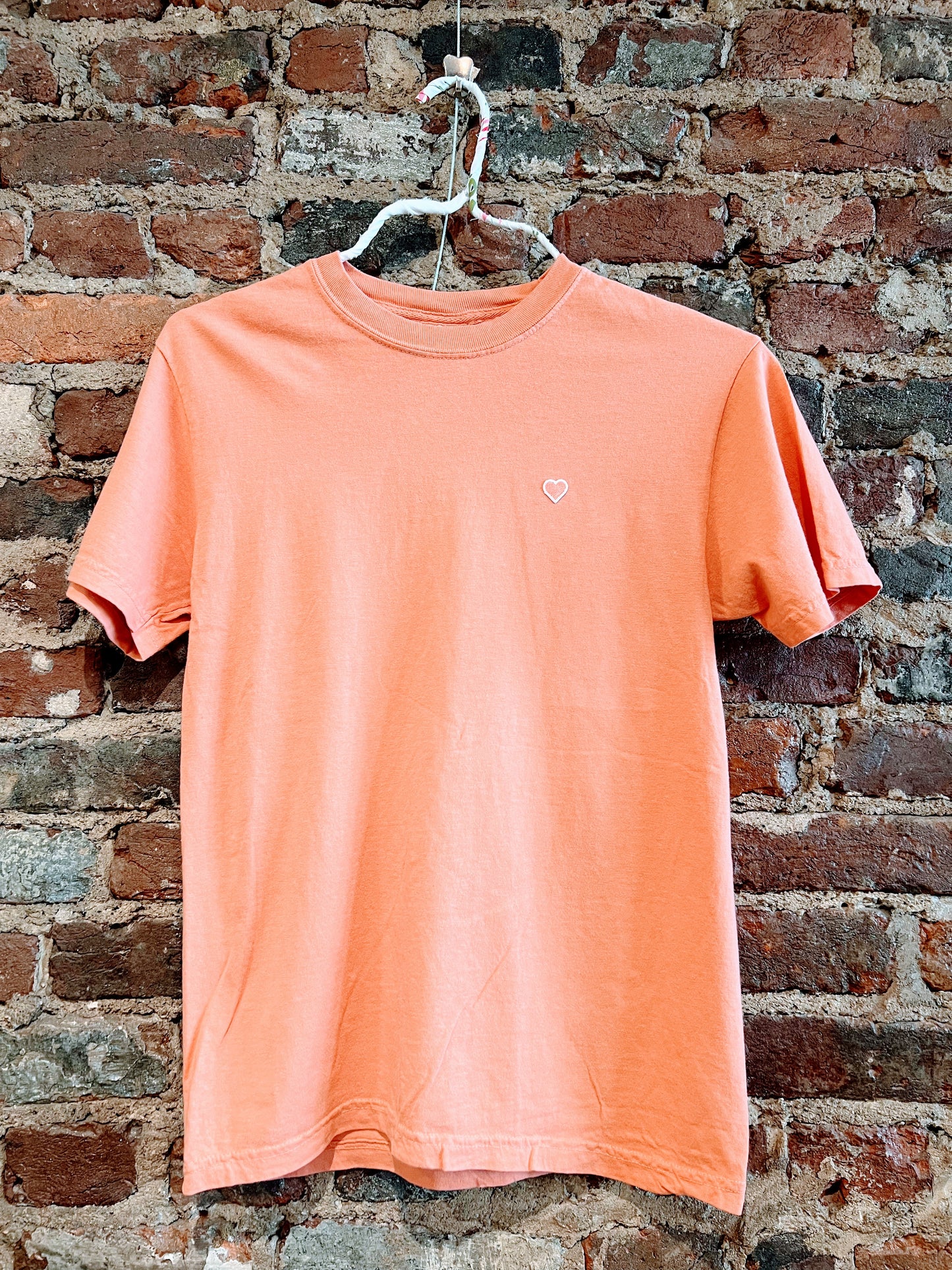 Treasured Heart Tee - Terracotta