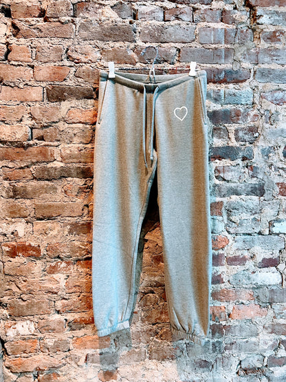 Sweetheart Sweatpant - Heather Grey