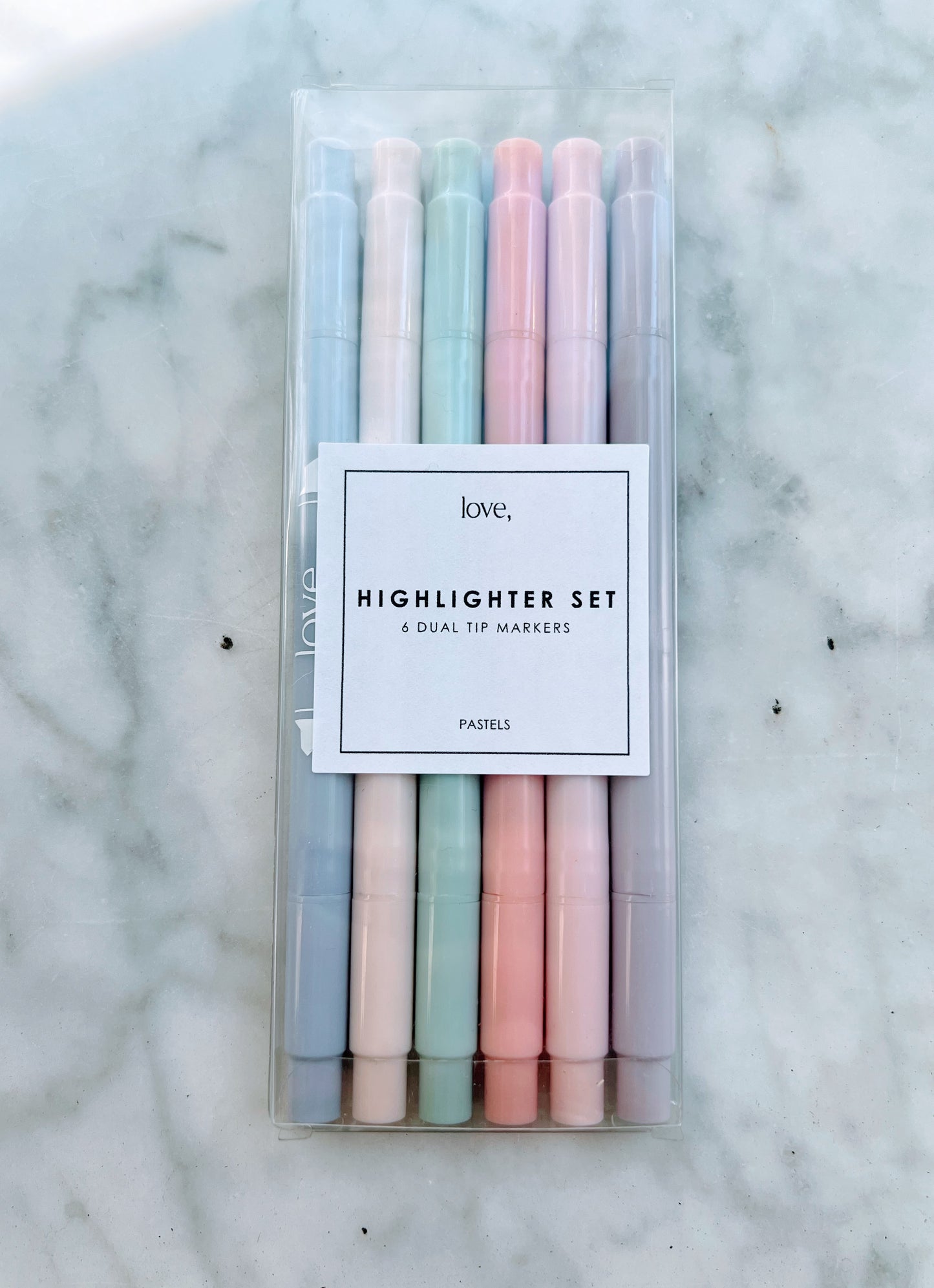 Dual Tip Highlighter Set