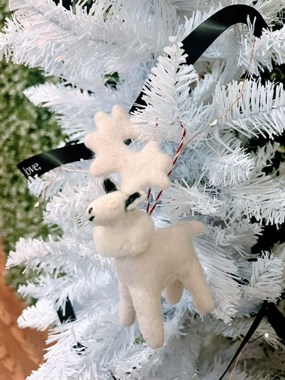 Fancy Reindeer Ornament