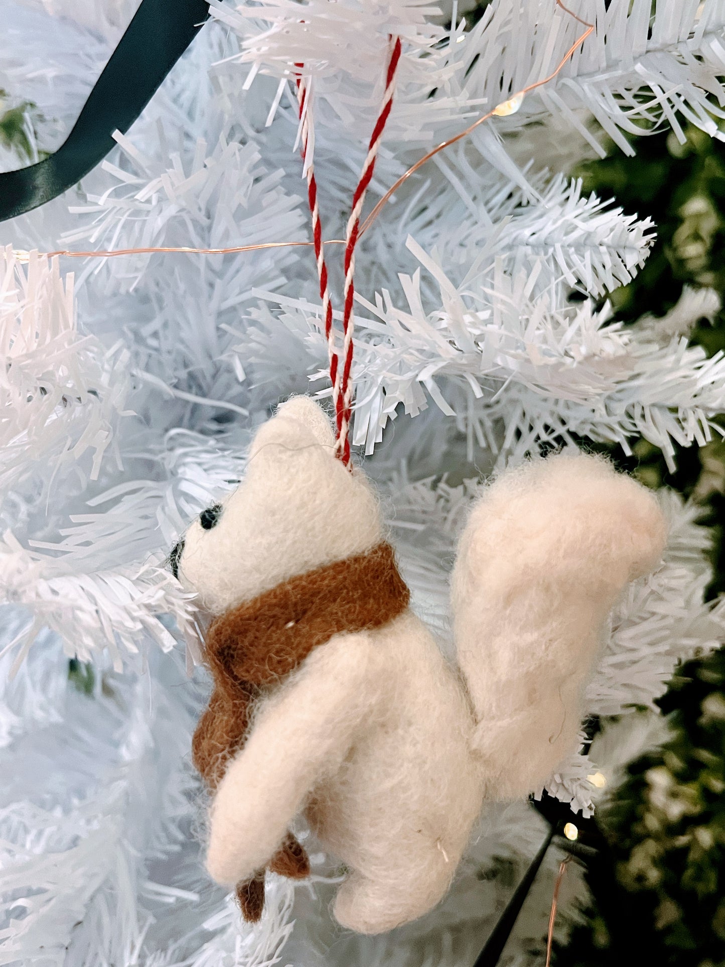 Scarfy Squirrel Ornament